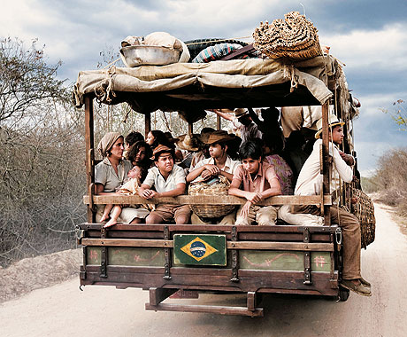 Open back truck - Pau de Arara - used for transporting people in rural Northeast Brazil