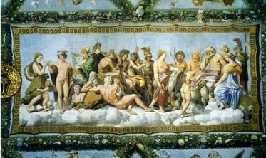 Council of the Gods by Raphael