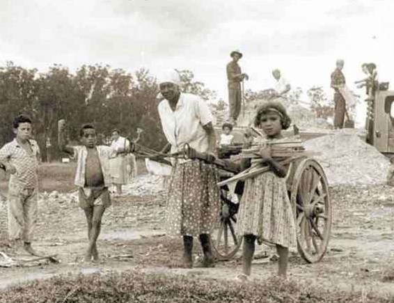 Carolina Maria de Jesus - Favela of Caninde - Sao Paulo - Before publication of first book